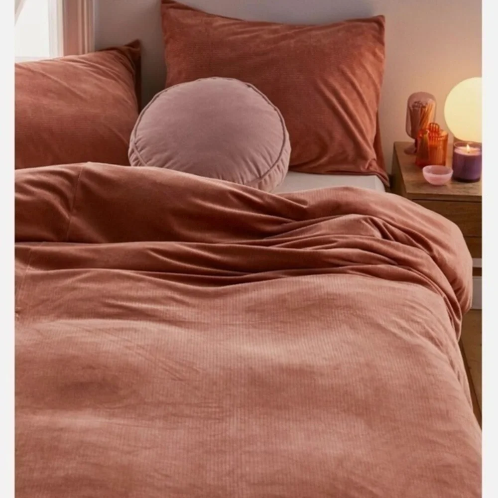 Urban Outfitters Rita Cozy Corduroy Duvet Cover